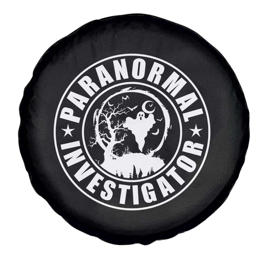 Paranormal Investigator Ghost Hunting Spare Tire Cover EVP Halloween TS11 Print Your Wear