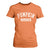 Pumpkin Season T Shirt For Women Fall Harvest Season Thanksgiving TS11 Orange Print Your Wear