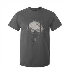 Funny Bigfoot Hunting T Shirt For Kid Sasquatch Wildlife Hunter Forest - Print Your Wear