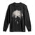 Funny Bigfoot Hunting Long Sleeve Shirt Sasquatch Wildlife Hunter Forest TS11 Black Print Your Wear