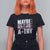 Feminist T Shirt For Women Maybe After 248 Years It's Time To Give The Girls A Try American Flag TS11 Black Print Your Wear