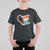 Kamala Walz Supporter T Shirt For Kid Harris Walz For The People Rainbow LGBT Flag Heart TS11 Black Print Your Wear