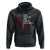 Harris Walz 2024 Hoodie I'm A Veteran Not A Sucker Or A Loser American Flag Gun TS11 Black Print Your Wear