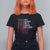 Harris Walz 2024 T Shirt For Women I'm A Veteran Not A Sucker Or A Loser American Flag Gun TS11 Black Print Your Wear