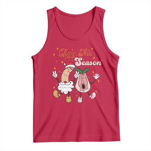 Dirty Christmas Jizz The Season Tank Top Funny Xmas Inappropriate Adult Humor TS11 Red Print Your Wear
