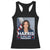 Kamala Supporter 2024 Racerback Tank Top Harris Is Still My President American Flag TS11 Black Print Your Wear