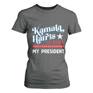 Harris Is Still My President T Shirt For Women Vintage Star TS11 Dark Heather Print Your Wear