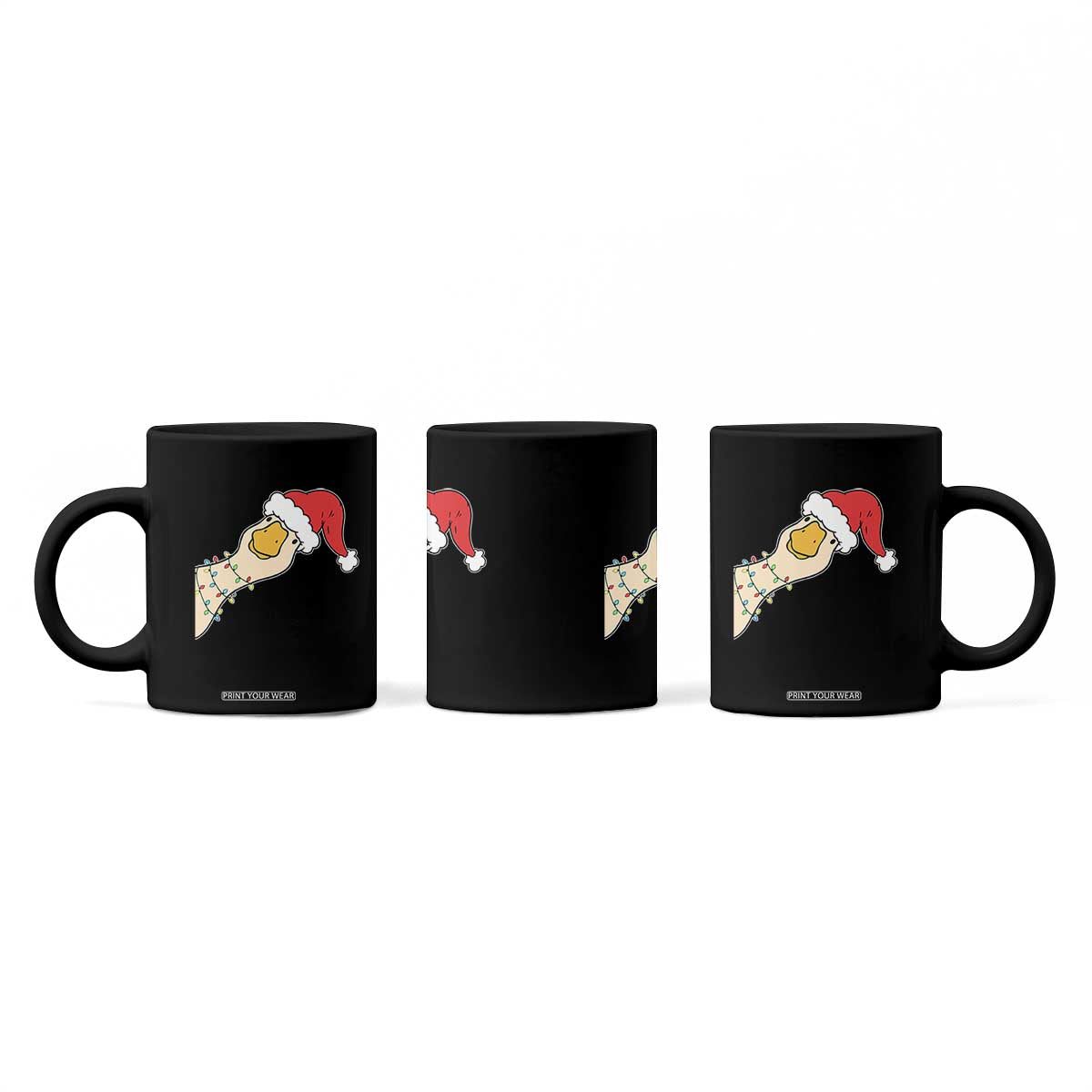 Funny Christmas Silly Goose Festive Holiday Coffee Mug TS11 Print Your Wear