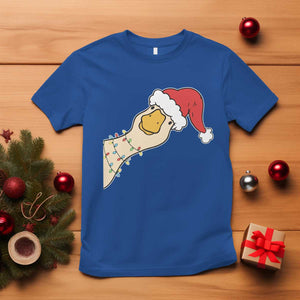 Funny Christmas Silly Goose Festive Holiday T Shirt TS11 Royal Blue Print Your Wear