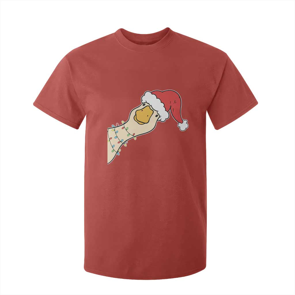 Funny Christmas Silly Goose Festive Holiday T Shirt For Kid TS11 Red Print Your Wear