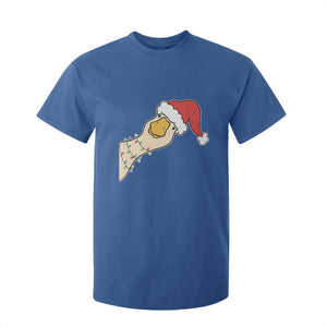 Funny Christmas Silly Goose Festive Holiday T Shirt For Kid TS11 Royal Blue Print Your Wear