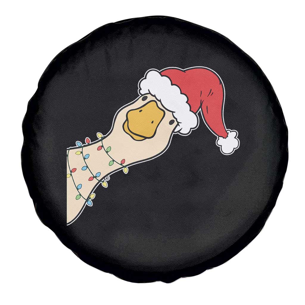 Funny Christmas Silly Goose Festive Holiday Spare Tire Cover TS11 Print Your Wear