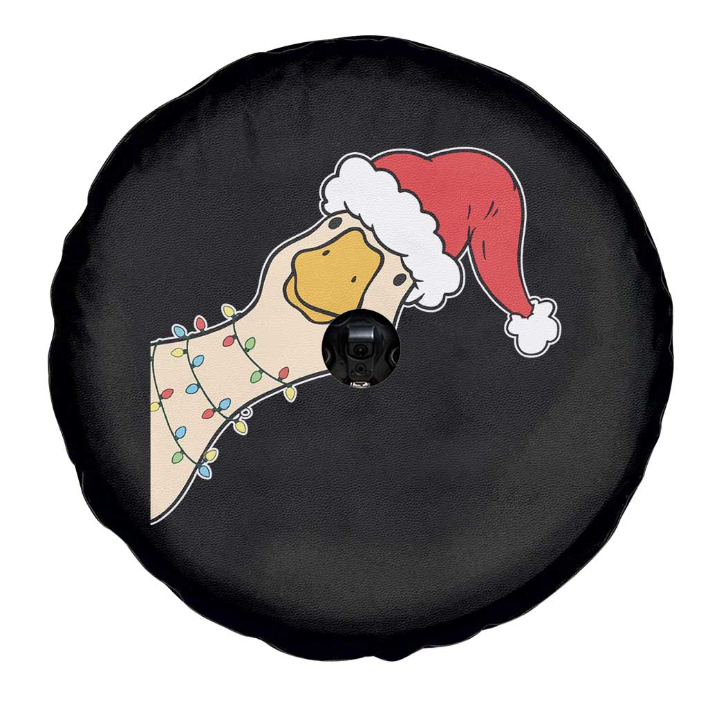 Funny Christmas Silly Goose Festive Holiday Spare Tire Cover TS11 Print Your Wear