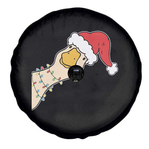 Funny Christmas Silly Goose Festive Holiday Spare Tire Cover TS11 Print Your Wear
