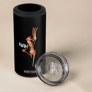 Funny Marcus The Worm Christmas Nah 4 in 1 Can Cooler Tumbler TS11 Print Your Wear