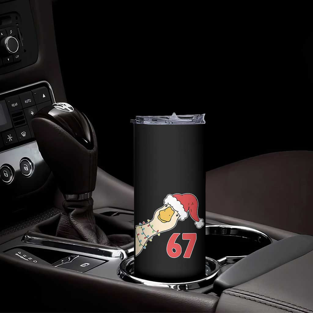 Funny Christmas Silly Goose 67 Meme Festive Holiday Skinny Tumbler TS11 Print Your Wear