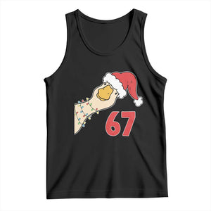 Funny Christmas Silly Goose 67 Meme Festive Holiday Tank Top TS11 Black Print Your Wear