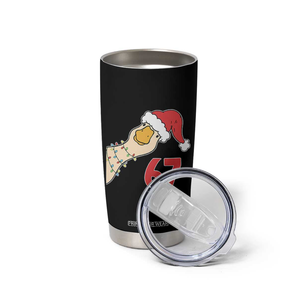Funny Christmas Silly Goose 67 Meme Festive Holiday Tumbler Cup TS11 Print Your Wear