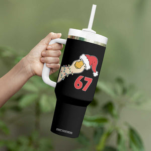 Funny Christmas Silly Goose 67 Meme Festive Holiday Tumbler With Handle TS11 Print Your Wear