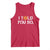 Funny I Told You So Bitcoin Tank Top BTC Crypto Cryptocurrency Trader TS11 Red Print Your Wear