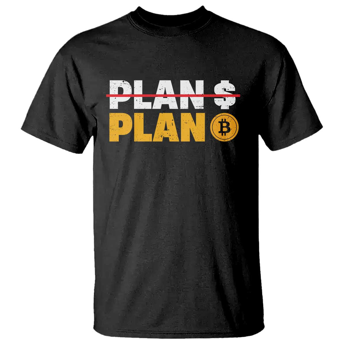 Bitcoin Plan B HODL T Shirt BTC Crypto Currency Traders Blockchain TS11 Black Print Your Wear