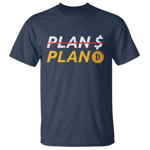 Bitcoin Plan B HODL T Shirt BTC Crypto Currency Traders TS11 Navy Print Your Wear