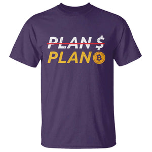 Bitcoin Plan B HODL T Shirt BTC Crypto Currency Traders TS11 Purple Print Your Wear