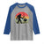 Funny Retro Bigfoot Grilling BBQ Chef Raglan Shirt TS11 Sport Gray Royal Print Your Wear
