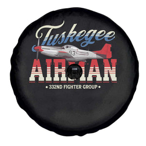 Tuskegee Airman Spare Tire Cover 332ND Fighter Group Airplane TS11 Print Your Wear