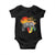 Africa Roots Baby Onesie My Roots Africa Map Black History Elephant TS11 Black Print Your Wear