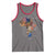 African Culture Black Fabrics Tank Top African American Heritage TS11 Deep Heather Red Print Your Wear