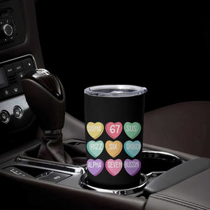 Funny Valentines Day 67 Meme Six Seven Sigma Rizz Heart Kids Tumbler Cup TS11 Print Your Wear