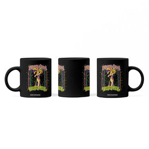 Funny Mardi Gras Throw Girl Coffee Mug New Orleans Carnival Beads TS11 Print Your Wear