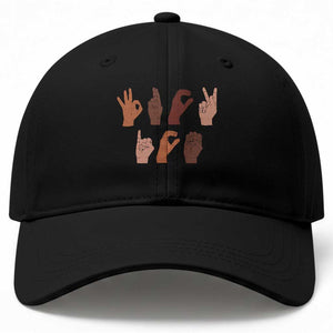 Funny Fuck Hand Sign Language Anti Deportation Baseball Cap Chinga La Migra TS11 Print Your Wear