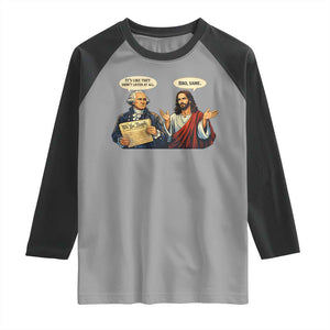 Funny Its Like They Didnt Listen At All Bro Same Meme Raglan Shirt TS11 Sport Gray Black Print Your Wear