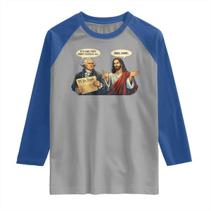 Funny Its Like They Didnt Listen At All Bro Same Meme Raglan Shirt TS11 Sport Gray Royal Print Your Wear