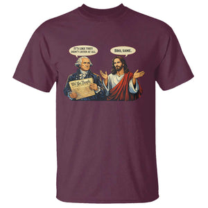 Funny Its Like They Didnt Listen At All Bro Same Meme T Shirt - Viral Internet Humor Tee TS11 Maroon Print Your Wear
