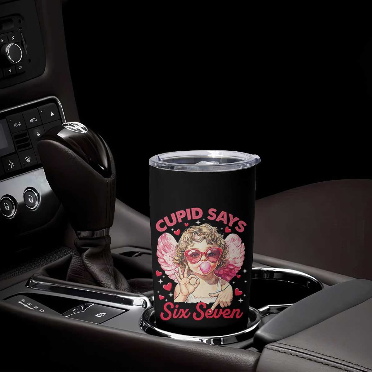 Funny 67 Valentines Day Tumbler Cup Cupid Say Six Seven 67 Meme TS11 Print Your Wear