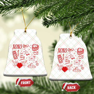 Xoxo Valentines Day Ceramic Ornament Love You Cherry Much Vintage Coquette TS11 Print Your Wear