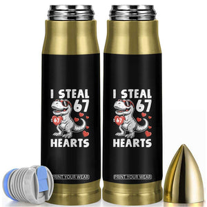 Funny I Steal 67 Hearts Valentines Day Six Seven Meme Bullet Tumbler TS11 Black Print Your Wear