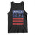 Trump Musk DOGE Tank Top Department Of Government Efficiency Vintage American Flag Stripes TS11 Black Print Your Wear
