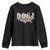 Trump Musk DOGE Youth Sweatshirt Department Of Government Efficiency Vintage American USA Flag TS11 Black Print Your Wear