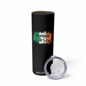 Tiocfaidh Ar La Skinny Tumbler Vintage Irish Ireland Flag TS11 Print Your Wear