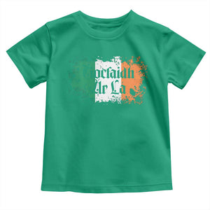 Tiocfaidh Ar La Toddler T Shirt Vintage Irish Ireland Flag TS11 Irish Green Print Your Wear