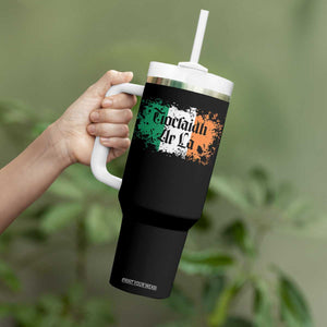 Tiocfaidh Ar La Tumbler With Handle Vintage Irish Ireland Flag TS11 Print Your Wear