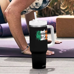 Tiocfaidh Ar La Tumbler With Handle Vintage Irish Ireland Flag TS11 Print Your Wear