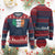 Tiocfaidh Ar La Knit Sweatshirt Vintage Irish Ireland Flag TS11 Burgundy Print Your Wear