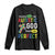 Society Says I Am Autistic God Says I Am Perfect Long Sleeve Shirt Autism Awareness TS11 Black Print Your Wear
