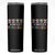 Funny Autism Awareness Dare To Be Yourself Skinny Tumbler Dabbing Unicorn TS11 Black Print Your Wear