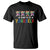 Funny Autism Awareness Dare To Be Yourself T Shirt Dabbing Unicorn TS11 Black Print Your Wear